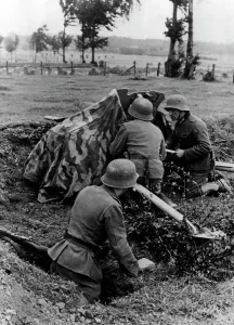 Hopelessly: German anti-tank gun position on the Eastern Front, 1944