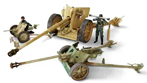 Towed: German anti-tank guns of WWII. The Pak 36, the
