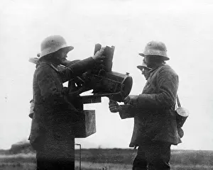 Hist: German antiaircraft defense, 1918