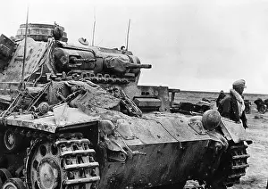 Normal: German armored command post vehicle in Africa, 1941