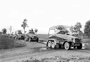 Lueneburg: German armored reconnaissance vehicles