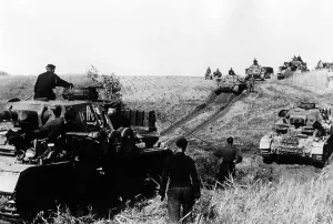 German Soviet: German armored unit on the Eastern Front, 1941