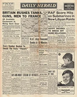 Mediterannean: German Army closes in on Paris