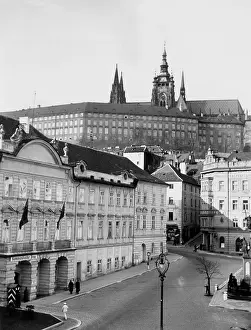 Hradcany: The German army headquarters in Prague, 1940