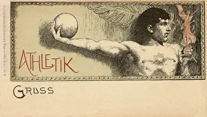 The Andrew Jenkins Collection: German Art Illustration - Athletics