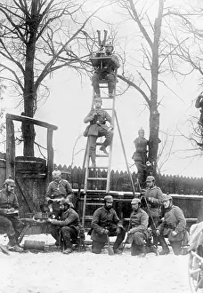 Periscope: German artillery observation post 1915