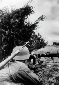 Subsequently: German artillery observer on the Eastern Front, 1941