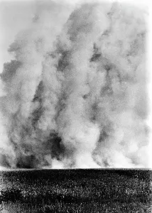 Dnieper: German artillery strikes on the Dnieper, 1941