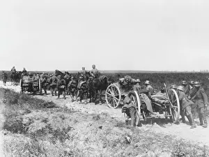 Chemin: German artillery WWI