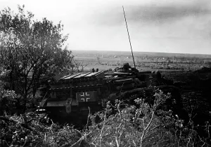 Kharkiv: German assault gun in the southern section