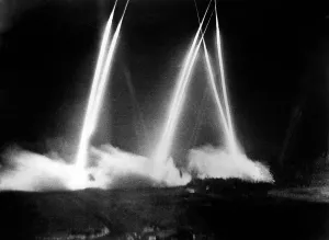 Vistula: German attack during the fights at the Vistula, 1944