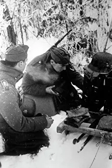 Observers: German attack on Moscow, 1941