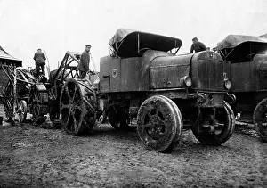 German-Austrian motor battery, 1916