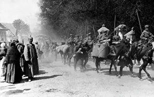 Galician: German and Austro-Hungarian troops on the march to the San