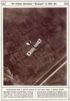 Reconnaisance: GERMAN AVIATIK 1916