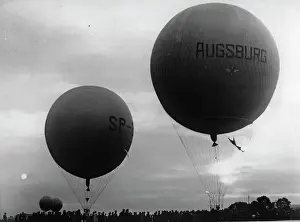 31th: The German balloon AUGSBURG at the