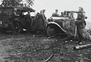 Herrmann: German battalion command post - Eastern Front, 1941