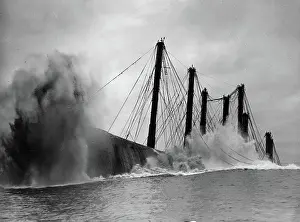 Kaiserin: The former German battleship KAISERIN