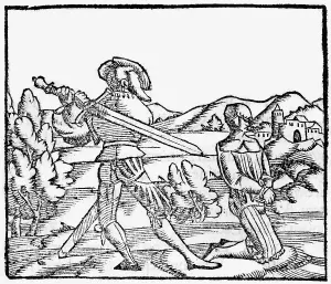 1553: GERMAN BEHEADED BY SWORD