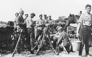Bivouac: German bivouac WWI