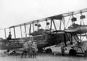 Kassel: German bomber in Kassel, 1918