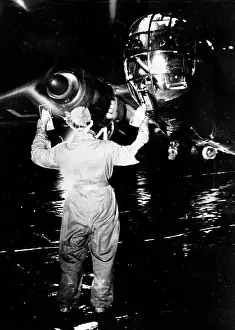 Targets: German bomber before take-off, 1943