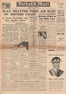 Rosyth: German bombing raid on the Firth of Forth