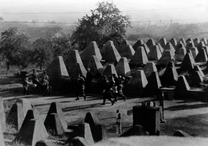 Fastening: German border fortification in the West, 1944