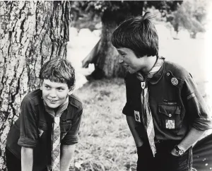 Joke: German boy scouts from West Berlin, Germany