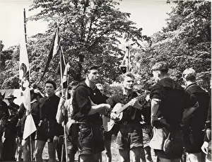 Jamboree: German boy scouts at World Jamboree