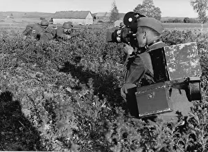 Wochenschau: German cameraman during the Second World War