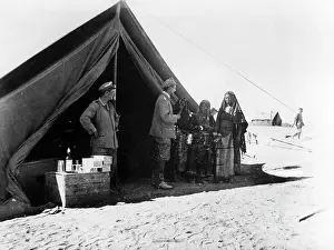 Canteen: German camp at the oriental front, 1917