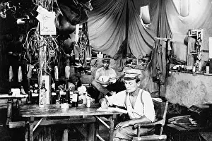 Foods: German camp at the oriental front, 1917