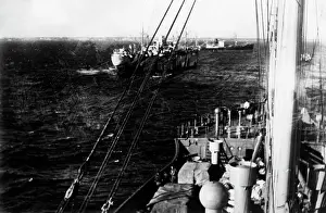 Escort: German cargo ship with supplies for the Eastern Front, 1941