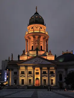 Gendarmenmarkt: German Cathedral, Gendarmenmarkt, Berlin, Germany