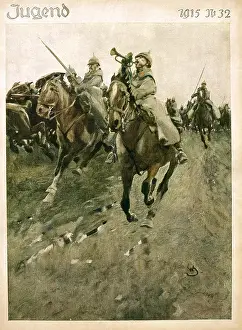 Bugler: German cavalry