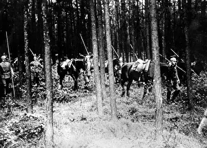 Ulan: German cavalry on patrol, 1914