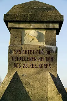 Monthois: German cemetery at Monthois