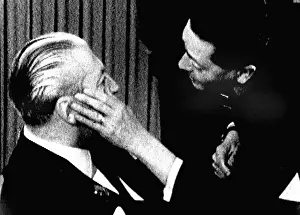 Bundeskanzler: German chancellor Kiesinger slapped