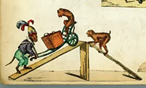 Monkeys: German circus scrap