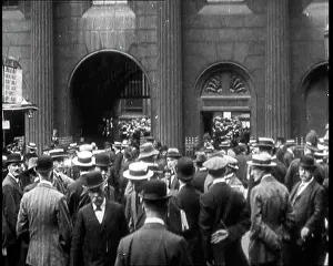 Queueing: German Civilians Queueing Up Outside the German