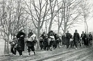 Refugee: German civilians become refugees, WW2