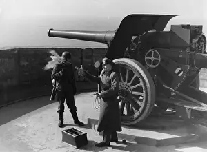 Emplacement: German coastal artillery on the Atlantic Wall
