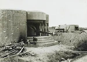 Collected: German coastal defence emplacement