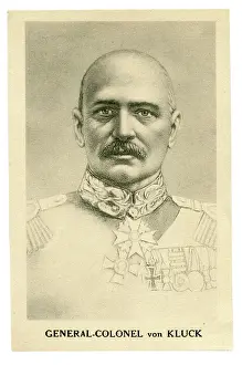 Kluck: German Colonel-General von Kluck