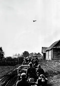 Sidecar: German column - the Eastern Front, 1941