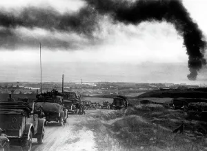 Severe: German column at Vitebsk, 1941