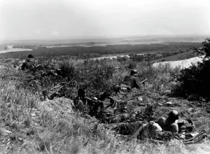 Transition: German combat outpost on the River Don, 1942