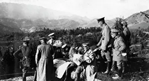 Transylvania: German command post, 1916