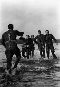 Frogman: German commando frogman in World War II, 1944